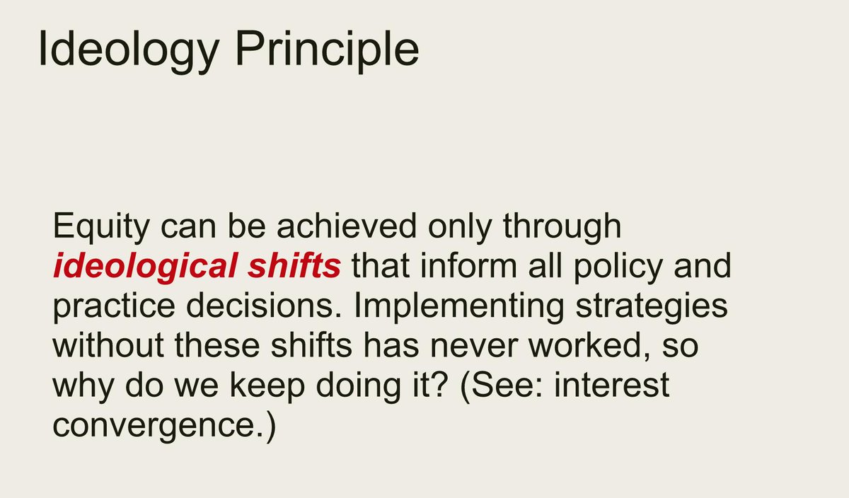 This...
"No amount of our equity efforts should be spent on initiatives designed to fix students or families. All of our efforts should be spent on initiatives that transform the conditions that marginalize students and families." <a href="/pgorski/">Patryk Górski</a>  #YRDSBAssessment #FixInjusticeNotKids
