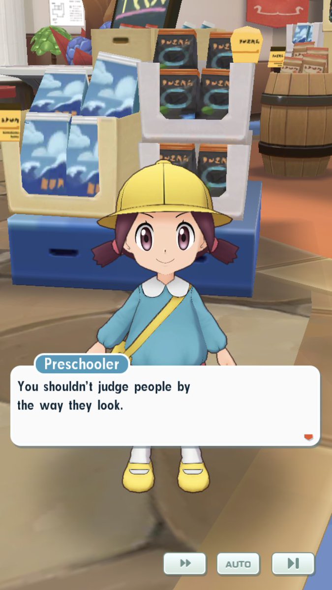 Even this preschooler know better than to decide what gender someone is from their appearance.  #PokémonMistress