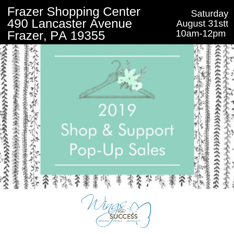 Wings4Success's tweet photo. Don't miss our next Pop-Up Sale on Saturday August 31st!
#sale
#clothing
#women
#deals
https://t.co/VtbZS80eTC https://t.co/3CnMKgW6H9