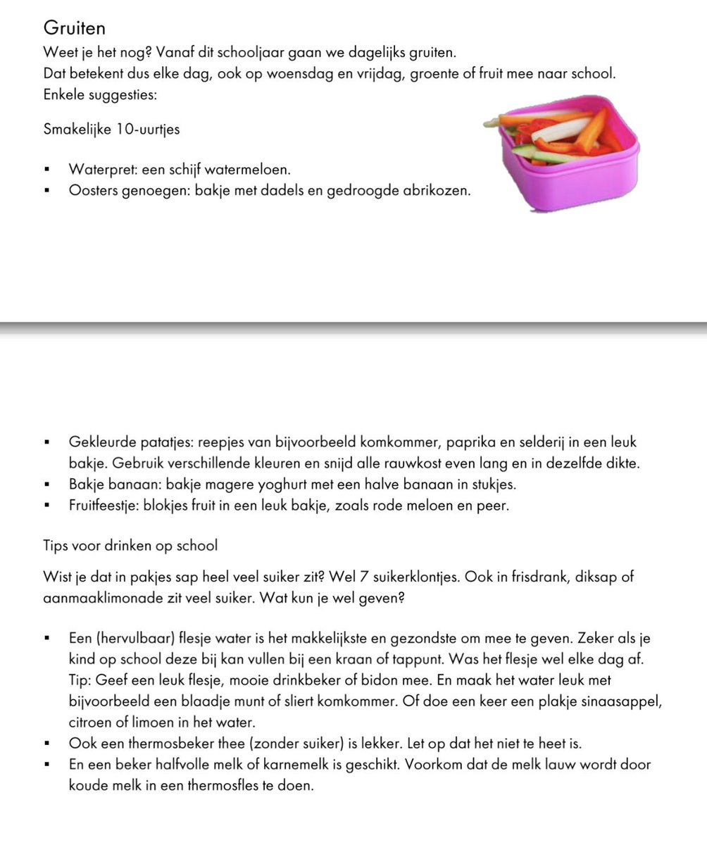 Wat is er tegenwoordig mis met een simpele appel of banaan, met brood in een broodtrommel en drinken meegeven in dopper? Hoezo moet  alles leuk verpakt en verantwoord zijn. Alsof wij ouders niet meer weten wat goed voor onze kinderen is!! #betuttelingtentop @EvenaarDalton
