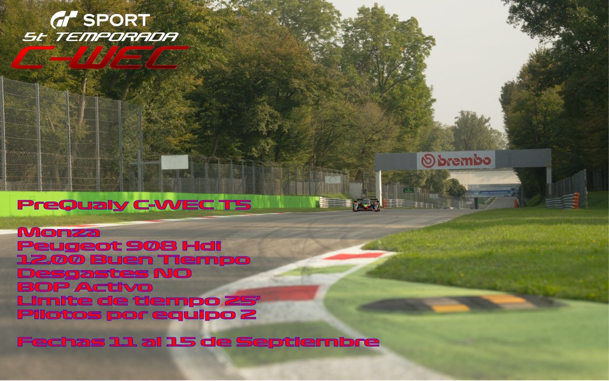 Lo que muchos estabais esperando.

A preparar esa PreQualy!!!

Mas info por MD o WEB