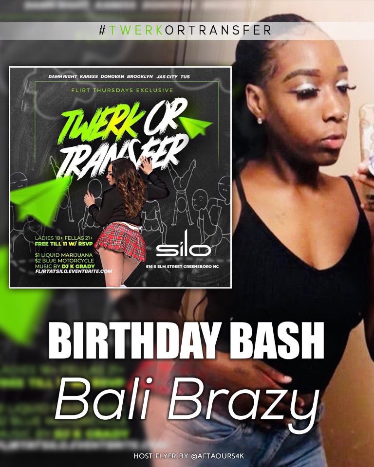 1400glock's tweet photo. Tonight The Move Is #FlirtThursdays #TwerkOrTransfer 

@ Club Silo 816 S. Elm St

Hosted By @iAmRonnyMontana X @Mrkaress X @_KingRighteous 

Music By @DJKGRADY_JC 

Ladies FREE RSVPS ⬇️ https://t.co/wgsBWzZgbj

#Ncat23 #Uncg23 #Bennett23
#CollegeThursdays 

#TurnUpSquad 🏆 https://t.co/BstXcxcVVb