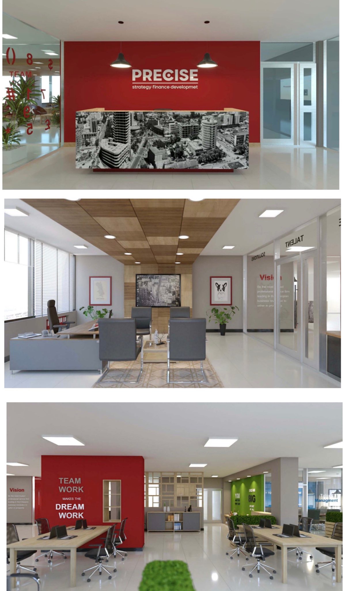 Henok 🇪🇹🇺🇸 on Twitter: "#Ethiopia Precise Consult new office set up  designed by Duka Interiors. Construction began today!  https://t.co/ZL98bl0g2R" / Twitter