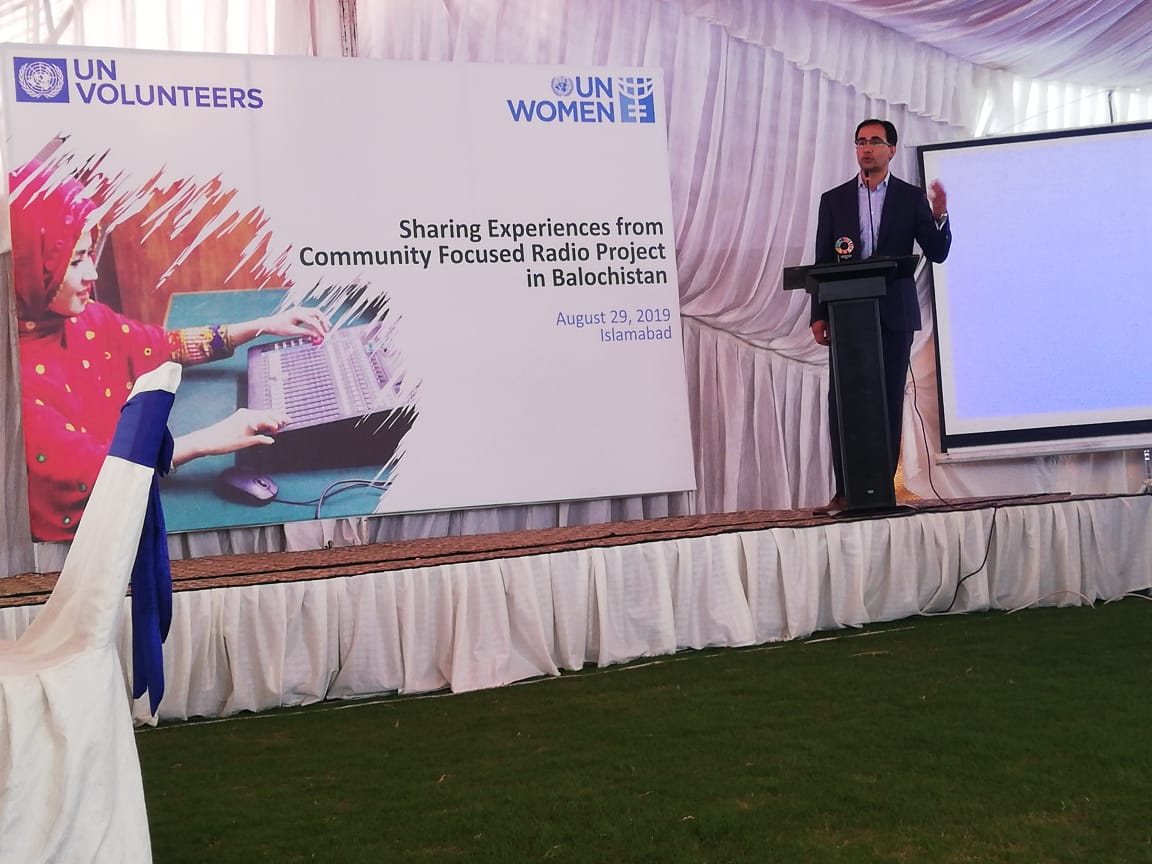 tjtalat's tweet photo. Honoured &amp; highly grateful to @unwomen_pak &amp; @UNVPakistan for recognising our small efforts in making #community  #radio project #Balochistan, successful &amp; visible, nationally and internationally. 
@unwomenasia @UNVolunteers @pkBritish @LondonMetUni @Waseem_Ashraf @ToilyKurbanov https://t.co/C1on6zFvBo