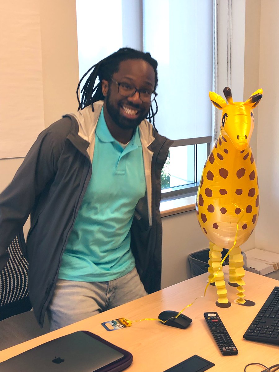 Happy birthday <a href="/WalterLeePhD/">Walter Lee, PhD</a>!! The @GUIDE_VT balloon tradition lives on. <a href="/vtenge/">VT Engineering Education</a> <a href="/VTCEED/">VT CEED</a>