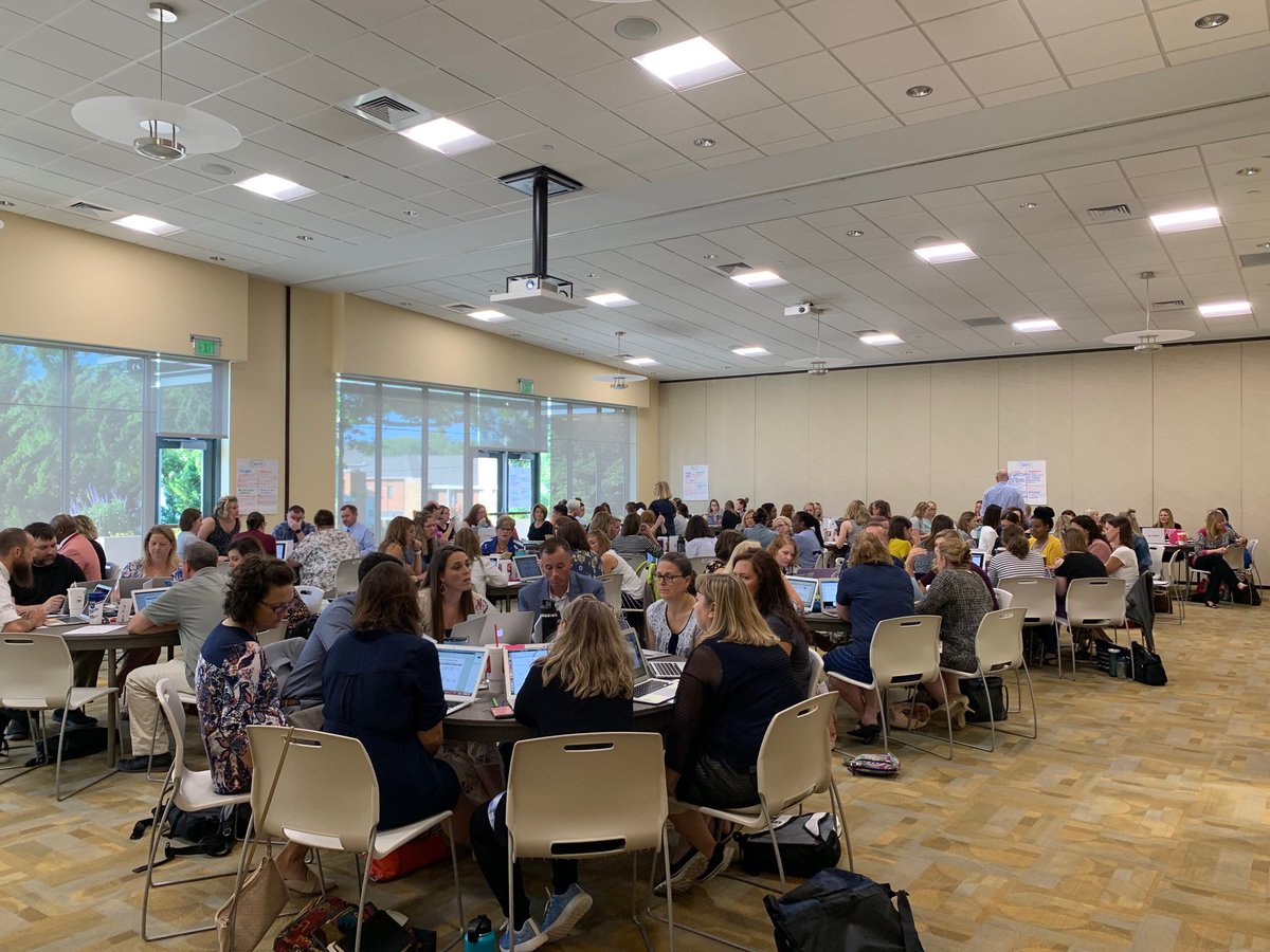 ⁦<a href="/NKCSchools/">NKC Schools</a>⁩ BLT members are making commitments to the work they will do this year. Get ready, teachers and kids! Amazing things are coming to your schools!