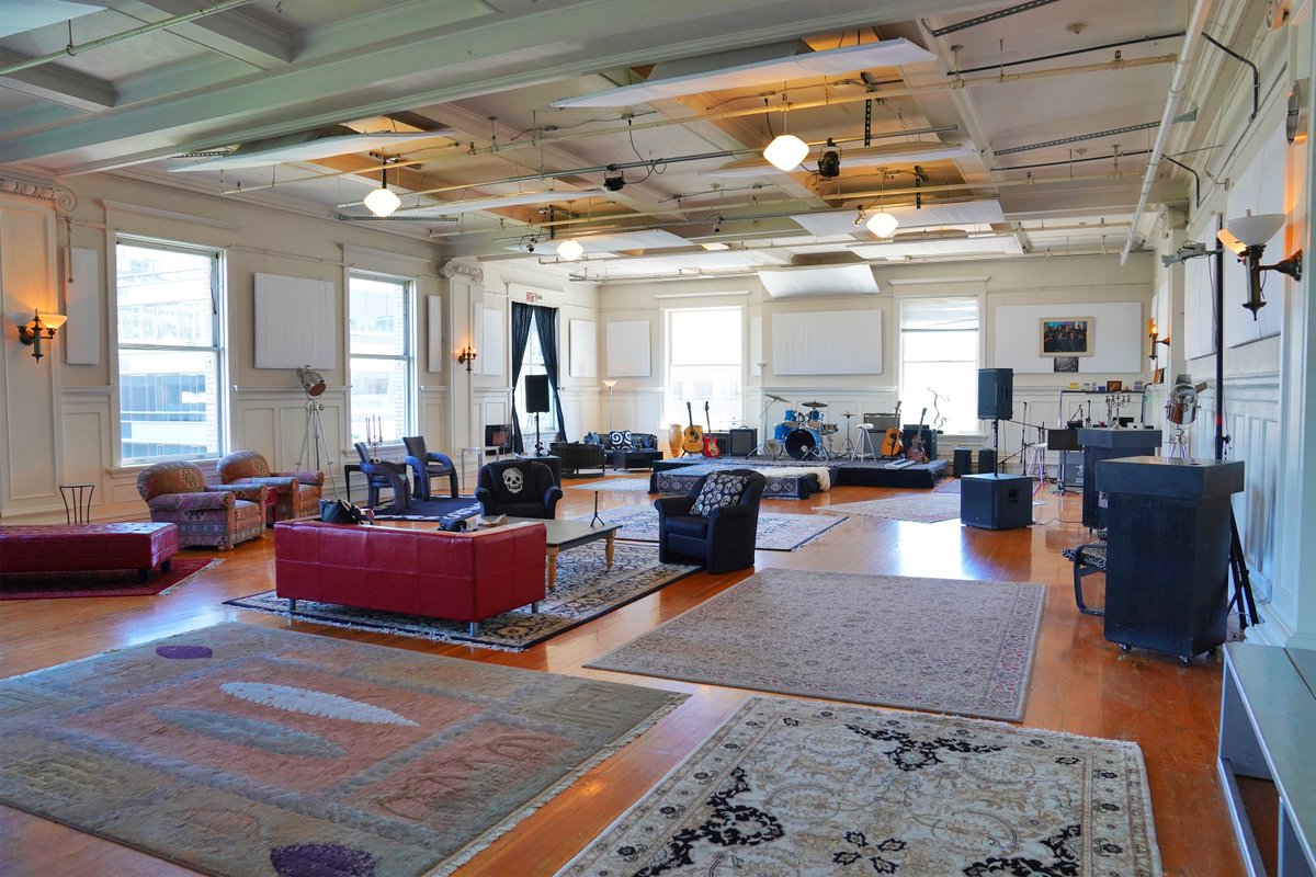 All three of our beautiful rooms available for rent! 

#pythianstudios #downtownpdx #portland