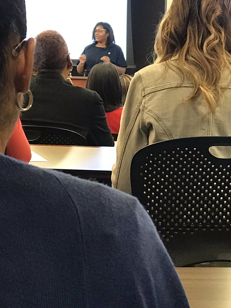 NDExecED's tweet photo. “Be a good communicator. Your style and delivery must be adaptive.” @cheritaellens CEO of Women Employed. Keynote at Women in Leadership Symposium @notredame in Chicago. Ellens is a graduate of the Executive MBA program. @diversityIL #GoIrish #speakup #NDExecEd #EMBA https://t.co/yoknZn5Wjd