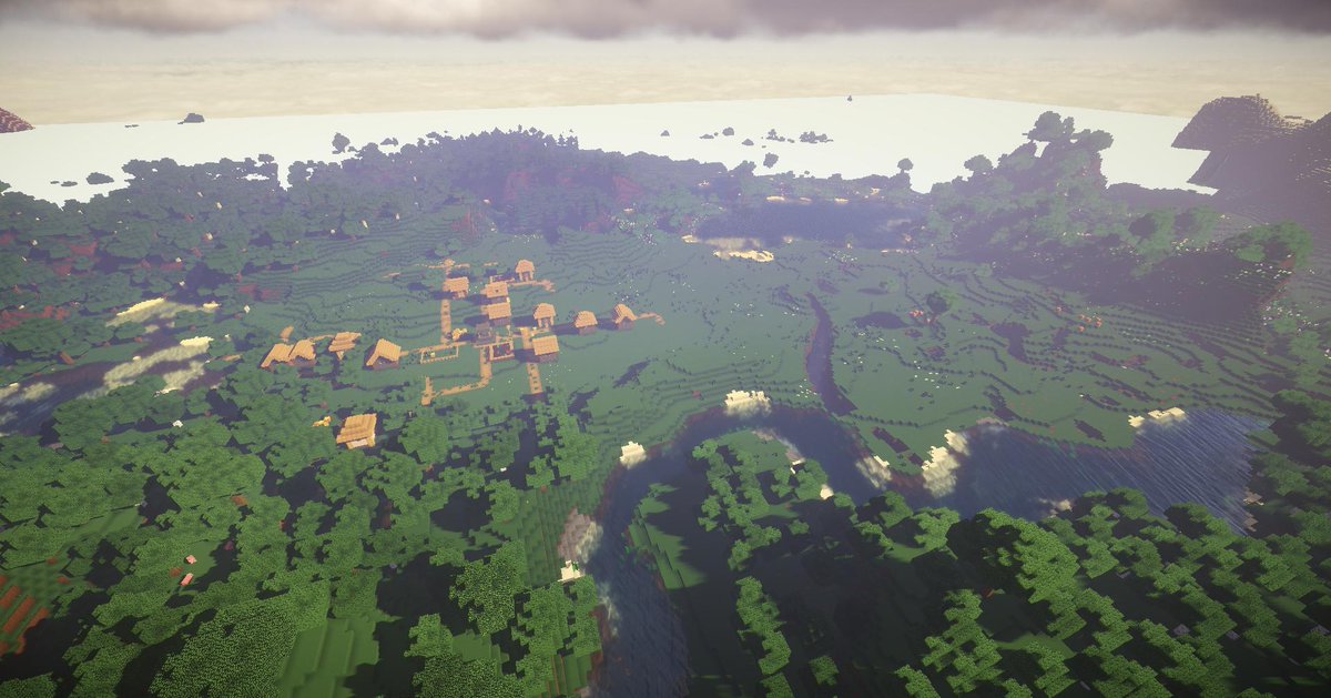 _cbriac's tweet image. Ca fait une semaine que j'ai ouvert mon serveur survie 1.14.4, on est une trentaines de personnes et on a encore énormément de projet, minecraft c'est vraiment le meilleur jeu !

Avant :                                                 Après :