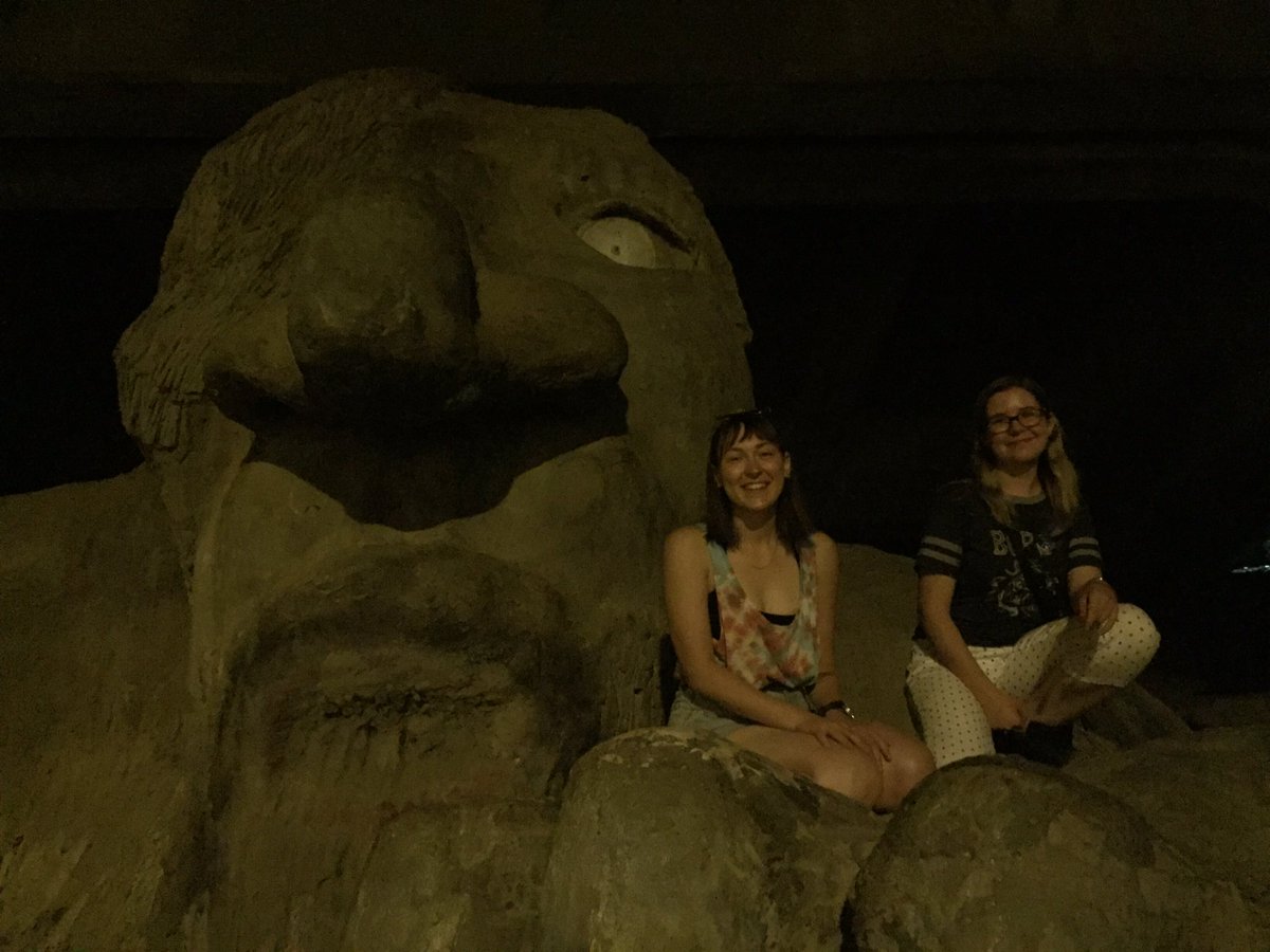 LilithSouth's tweet photo. Catching up with BoP friends in Seattle, exploring under bridges and other shenanigans https://t.co/lwGB67AOjC