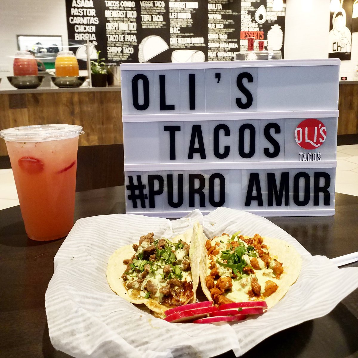 olistacos's tweet photo. #thirstythurday agus fresca with some dirty quesos https://t.co/x31lVJmxl0