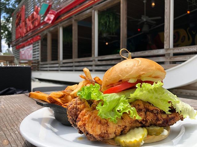MsRosesFineFood's tweet photo. In stock &amp; no wait. Skip the drive thru lines &amp; enjoy our Buttermilk Crispy Chicken Sandwich! #MsRoses .
.
.
#chickensandwich #westashley #charleston #charlestonsc #chseats #yum #holycity #lowcountryeats #holycityeats #lowcountry #chs #lunch https://t.co/wFLkyZk2S2 https://t.co/rGTbEw5aFF