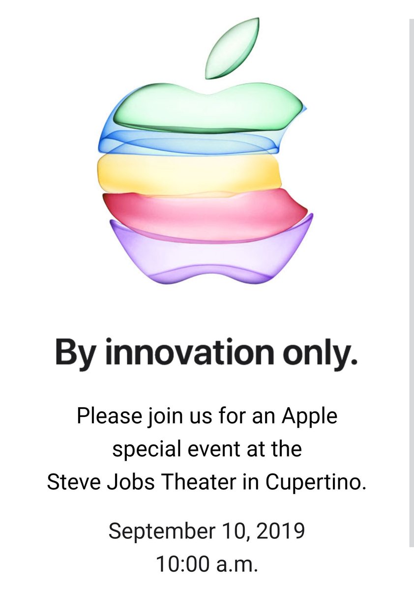 Santillanes's tweet photo. Algo viene ....Acaba de llegar la invitación para el #EventoApple 10 de septiembre #InnovationOnly Nos vemos en el teatro Steve Jobs https://t.co/PLIwsRvJ3t