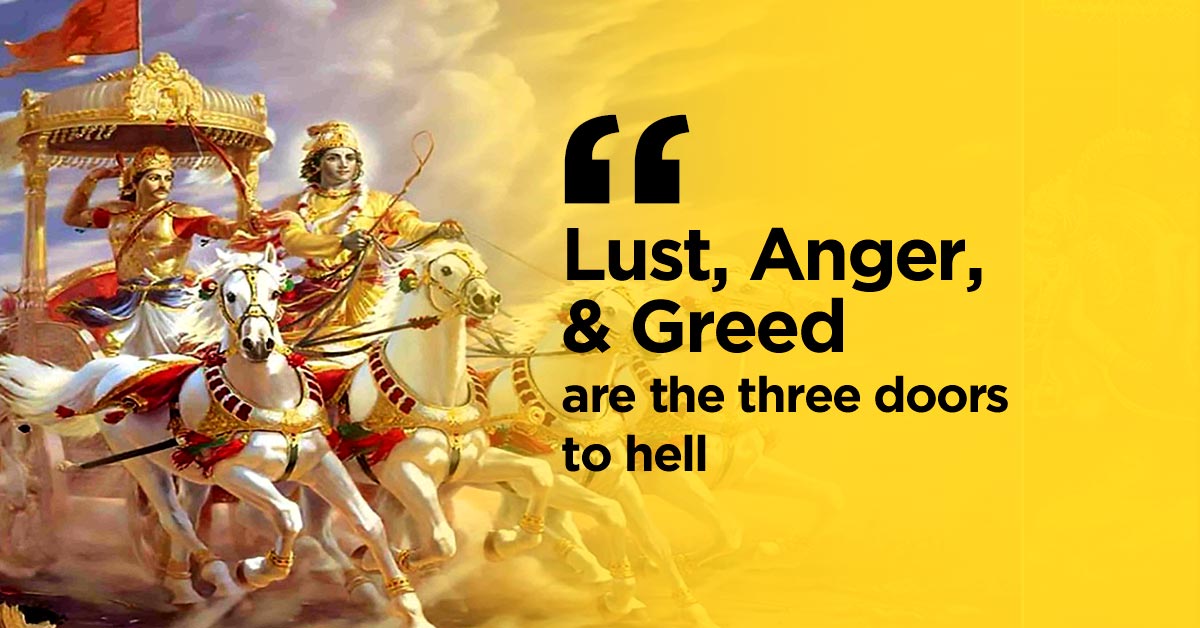 ekalam_india's tweet photo. "Lust, Anger & Greed are the 3 doors to hell."
~Shrimad Bhagwat Gita
#powerofwords #ekalam #ekalamebooks #knowledgeispower #ekalamIndia #ekalamQuotes https://t.co/ZuWncJrLzv