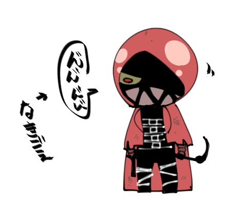 srume_srumen) IQ3の赤ずきんの傭兵…を…どうぞ…