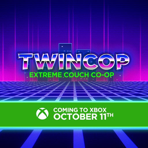 finitereflect's tweet photo. We are so excited to announce that the most cooperative game ever is coming to #Xbox on October 11th!

You can preorder #TwinCop now: https://t.co/9nxa0rwRNU https://t.co/5yzgdEh8T7