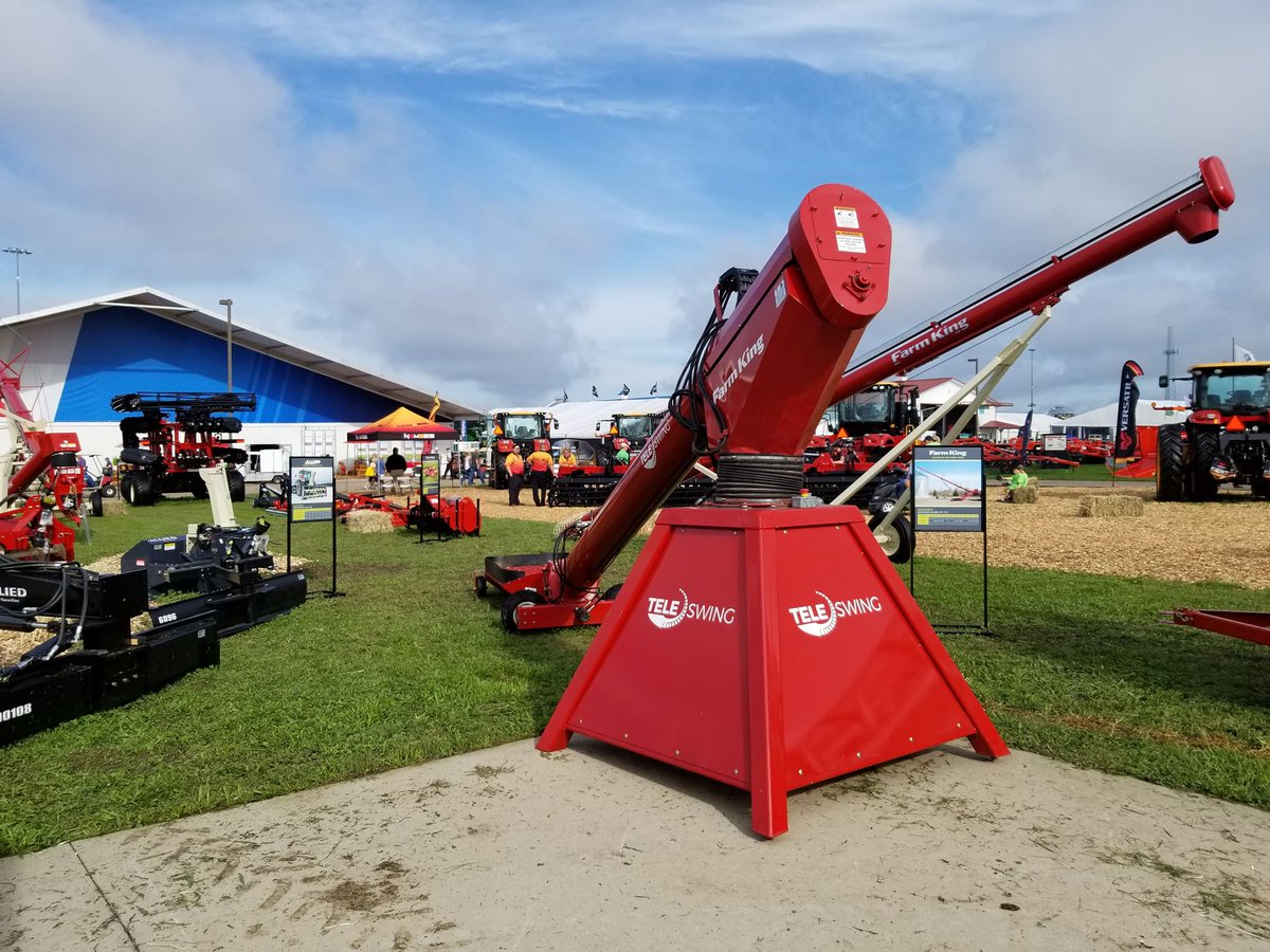 Soak up the sun and enjoy the last day of Farm Progress Show 2019. Visit the Farm King booth today and start speaking with our product specialists. #FarmKing #FPS19
