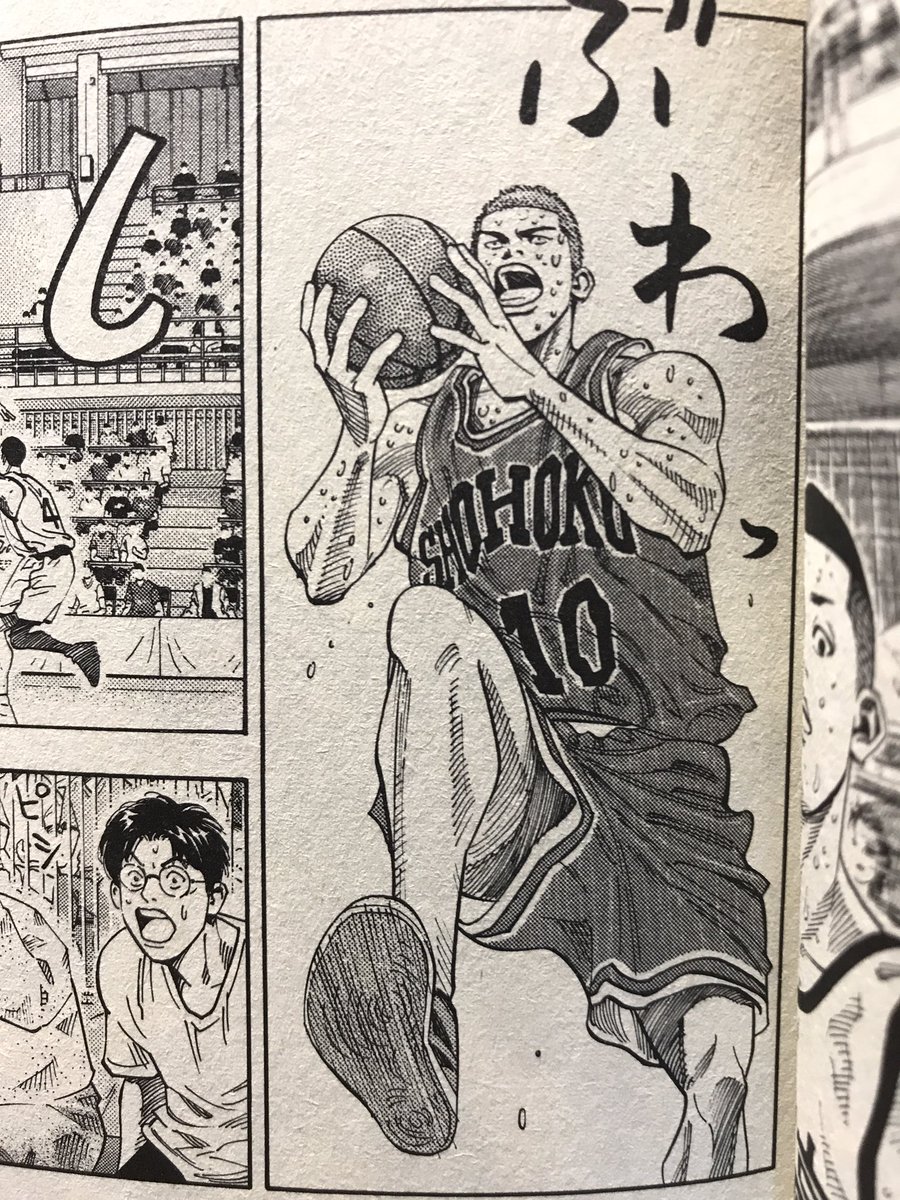 5分模写 1〜3
動きがあると、それだけで難易度が上がる。
私は形を部分的に取る癖があるので、バランスが崩れやすい。
顔も大事だけどこのコマではボールも第2の頭くらい重要だと気づけてからは、だいぶ描きやすくなった