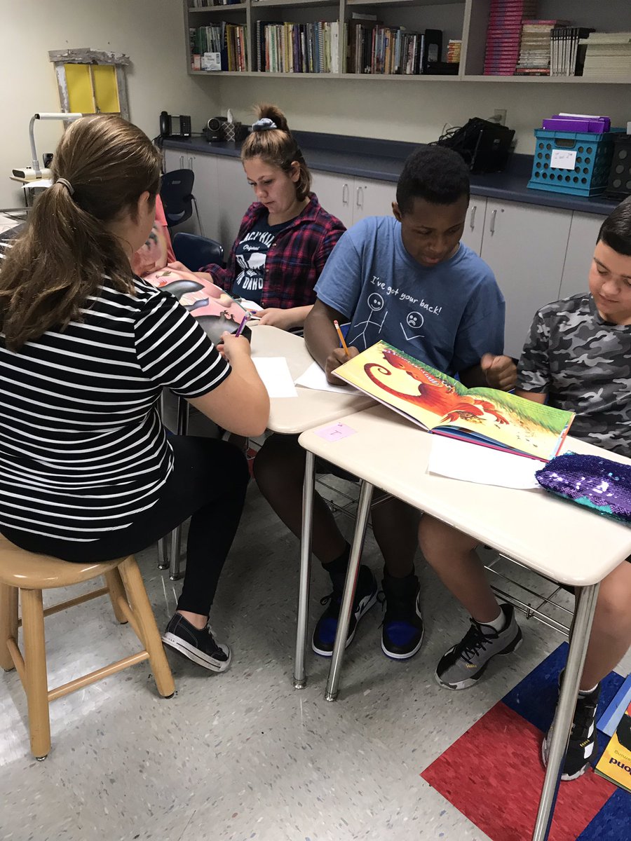 We are never too old for picture books! Look at those strong verbs we found to add to our own writing! #gkcogs