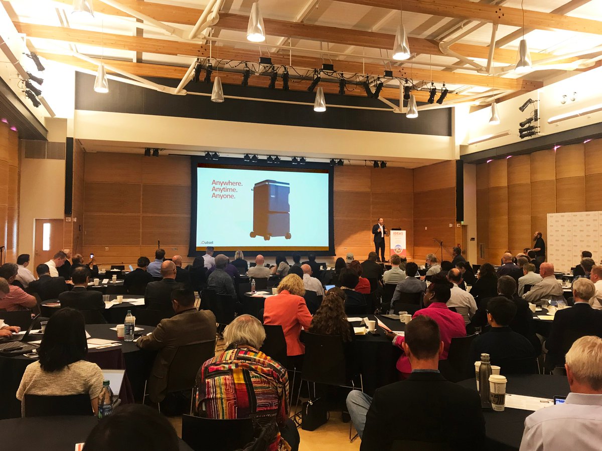 OutsetMedical's tweet photo. Dr. Michael Aragon, Chief Medical Officer of #OutsetMedical, presented our game-changing #dialysis machine Tablo, winner of @Kidney_X Redesign Dialysis competition. Patients deserve a user-friendly device for #kidneycare NOW. That's #TabloDialysis. #BetterBeginsNow #IDEAS2019 https://t.co/ziEWeU2GAv