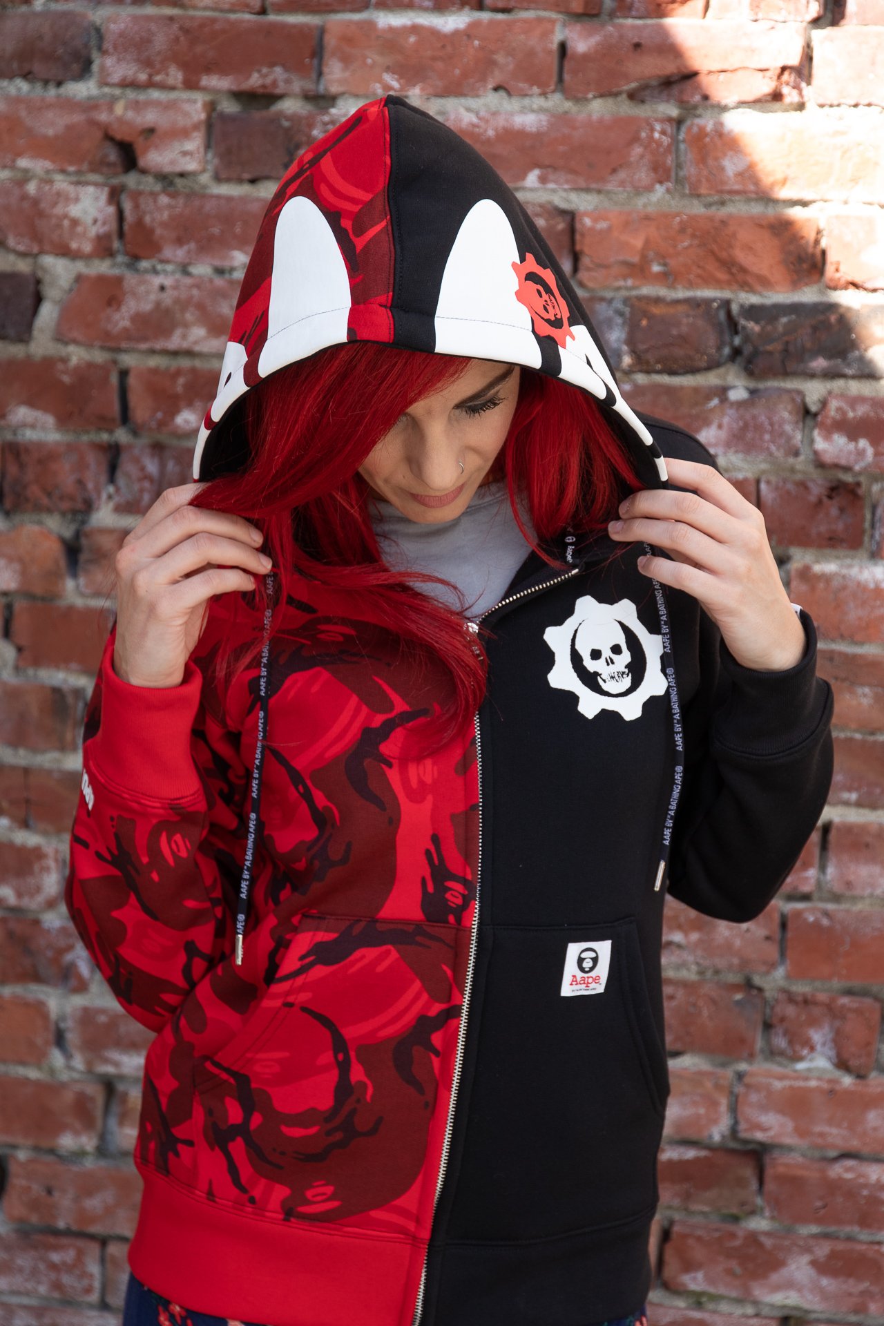 Gears of sale war bape hoodie