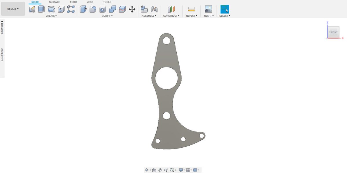 Dynamic3dge's tweet image. Toniq Ltd reached out to us after designing a new brake component for their car and needed a #prototype - the type of project that we love. Designed by Toniq, we created the #laser profiles and sent it for cutting. Check back next week to see the finished #result! 🙌