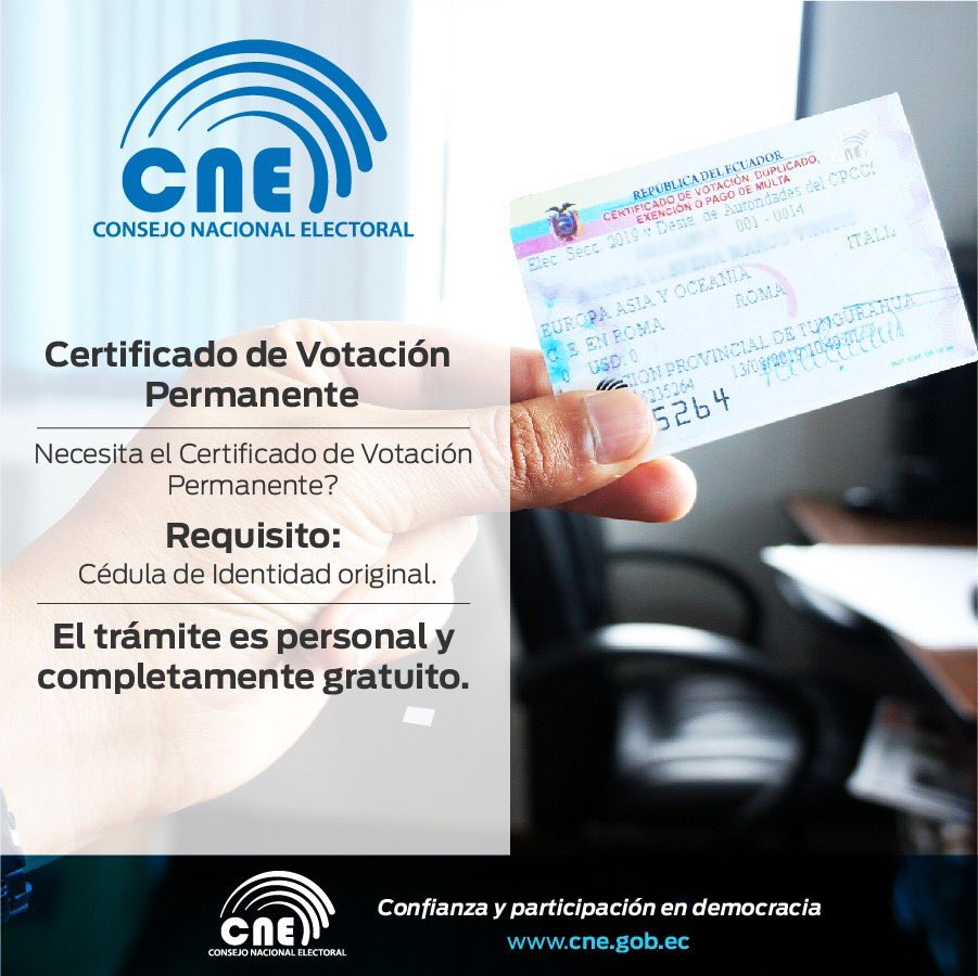 Cne Tungurahua On Twitter Servicioscne Si Necesita El