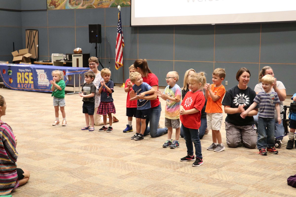 MissouriOA's tweet photo. Yesterday was an exciting day as we officially kicked off the Missouri State Employee Charitable Campaign! During the kickoff, we heard from @FirstLadyTeresa, a couple organizations, and songs from kids at The Special Learning Center. #MSECC https://t.co/nmK9mBGLnv https://t.co/5XuJYREfq6