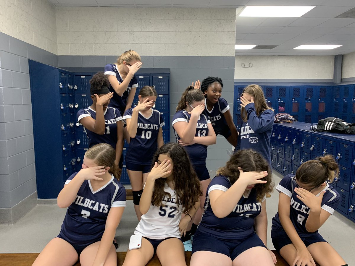 Peek a boo! Guess who is on a 2 game win streak??? Defeated Keystone in 2 sets 17-25, 20-25.. Keep working girls... #TheWildcatWay