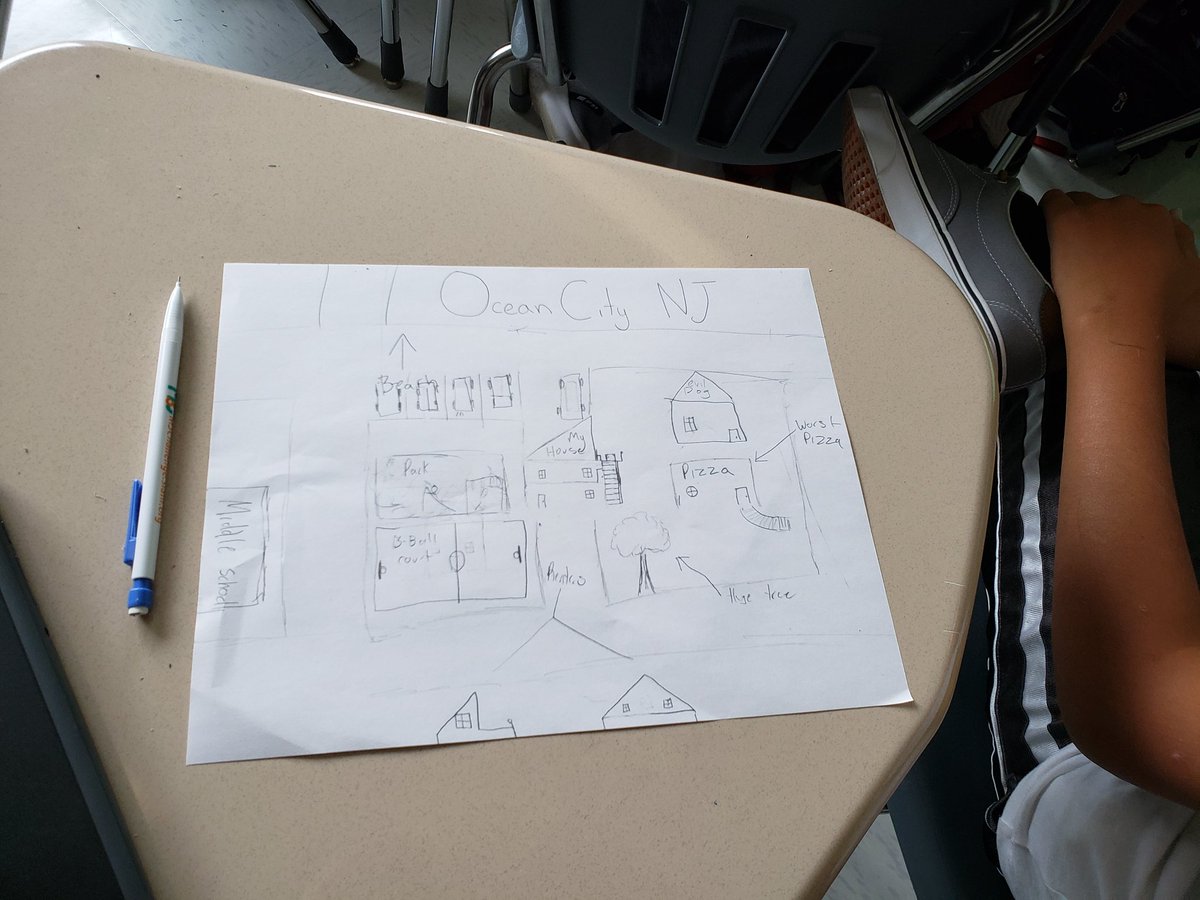 mrsjhowells's tweet photo. Students used map pins to plot their states and countries of origin on our classroom map and then drew maps of important places in their lives. Maybe maps aren't so boring after all! 😉 #stayWILD https://t.co/rcDcjTNuAv