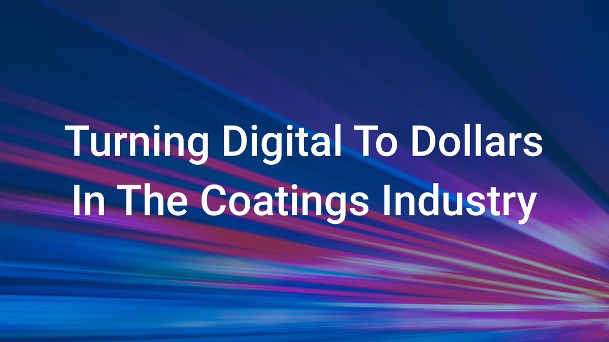 Our founder, <a href="/SashaNovakovich/">Sasha Novakovich</a>, is speaking at <a href="/PCImag/">PCI Magazine</a> flagship show, CTT. Her topic? Turning Digital to Dollars in the Coatings Industry. Come hear her speak at 8:15 AM Wed, Sept 11th as she kicks off the business strategies track.