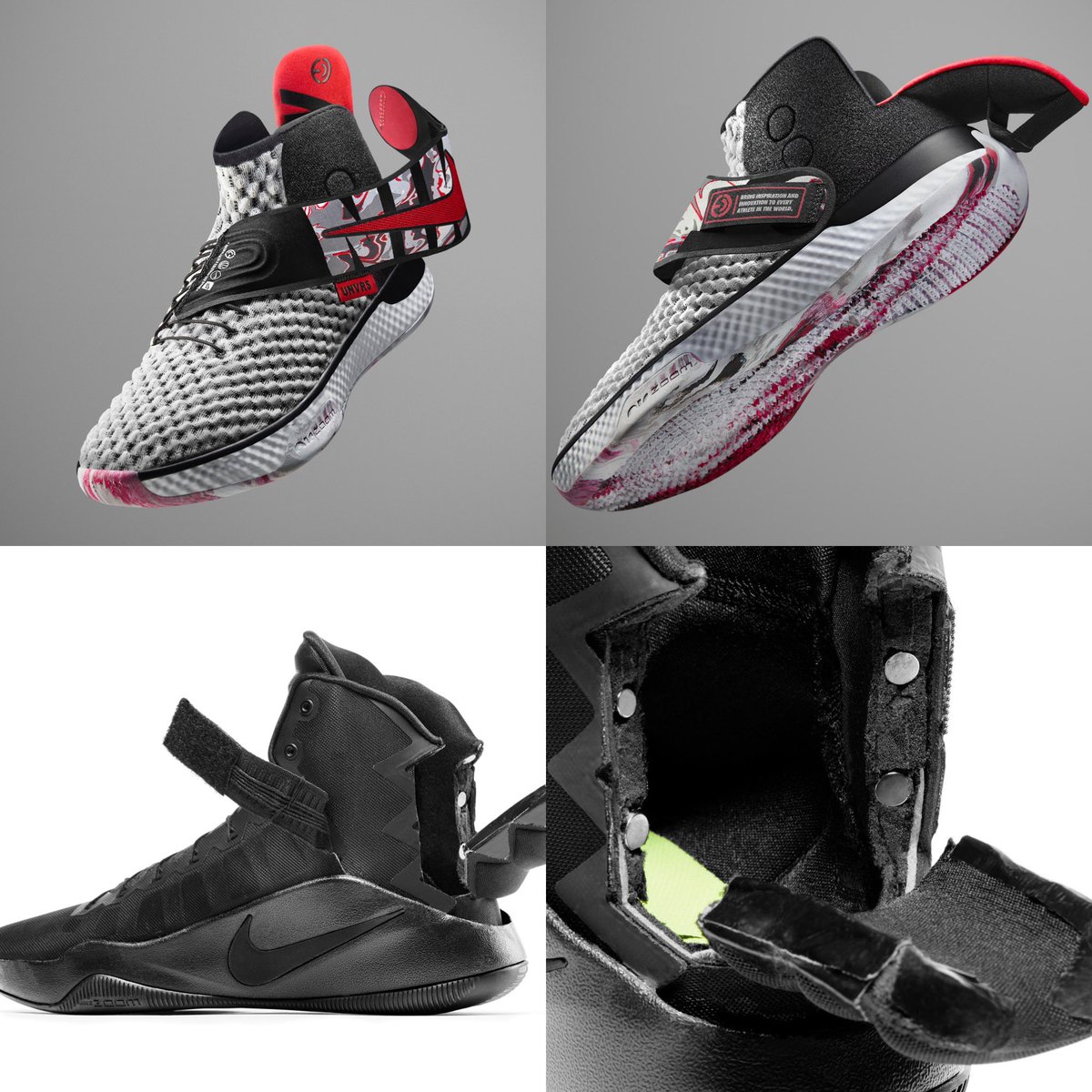 bdrake25's tweet photo. Two years ago, I had the honor of winning the Nike Ease Challenge. From my initial concept, @nikebasketball developed the Nike Air Zoom UNVRS using @De11eDonne and her sister Lizzie as the inspiration. I am very proud to have small role in this footwear innovation. #AirZoomUNVRS https://t.co/rS7CMU9QRY