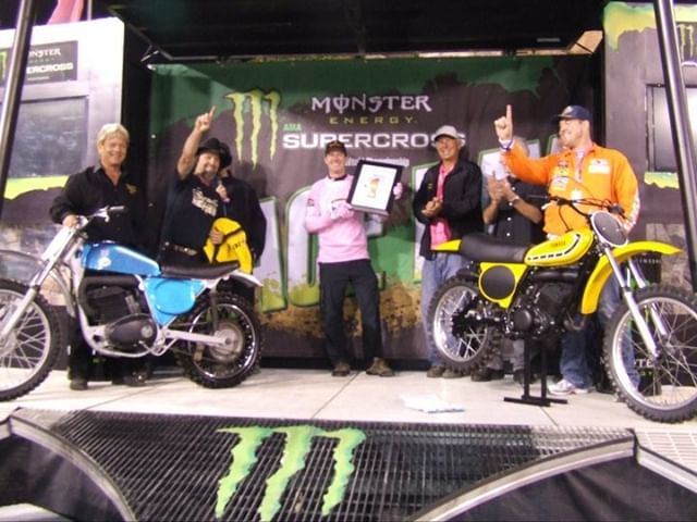 #TBT - Honoring Broc Glover at Anaheim in 2011 #Legend ift.tt/2MK87lg