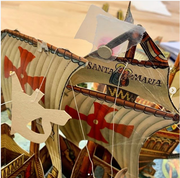 StanfordLibs's tweet photo. Magnets! Making excellent use of these versatile #toolsofthelibrarytrade, Jill from @StanfordPreserv works on a damaged pop-up book in Dominic Riley’s “Movable book repair” class at @SFCB
https://t.co/vhTwMF1bCs https://t.co/Zh48AYIjqf