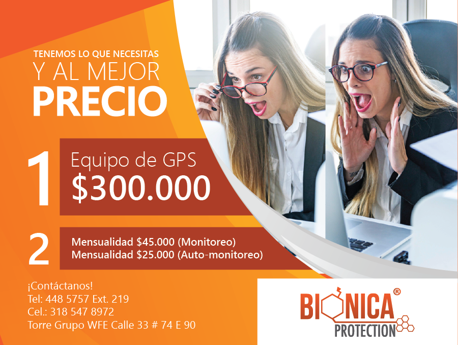 GrupoWFE's tweet photo. ¡Tenemos lo que necesitas y al mejor precio!
Aprovecha nuestra promoción y adquiere tu equipo de GPS desde $300.000
Llámanos al 448 57 57
Torre Grupo WFE Calle 33 # 74 E 90
#BionicaProtection #MonitoreoSatelital #GrupoWFE https://t.co/xBxsbXBi82