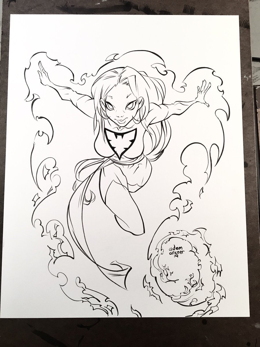 AdamArcherArt's tweet photo. Today's pieces I'm putting on sale to fund the next two novels in my #notgonnadieinthedark series, books 5 and 6, can't wait to show them to you😑🤘Have a good night guys 🦇#drawing  #illustration #ink #inks #inking  #batman #dccomics #joker #thejoker #phoenixmarvel #godzilla https://t.co/fcS1Al1TvX
