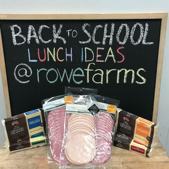 Looking for #healthy sandwich options to pack in your child's #lunchbox? Try Rowe Farms’ Seasoned Chicken Breast or Naturally Smoked Ham with <a href="/OrganicMeadow/">Organic Meadow</a>’s #Organic,  #GMOfree Cheese! 🥪