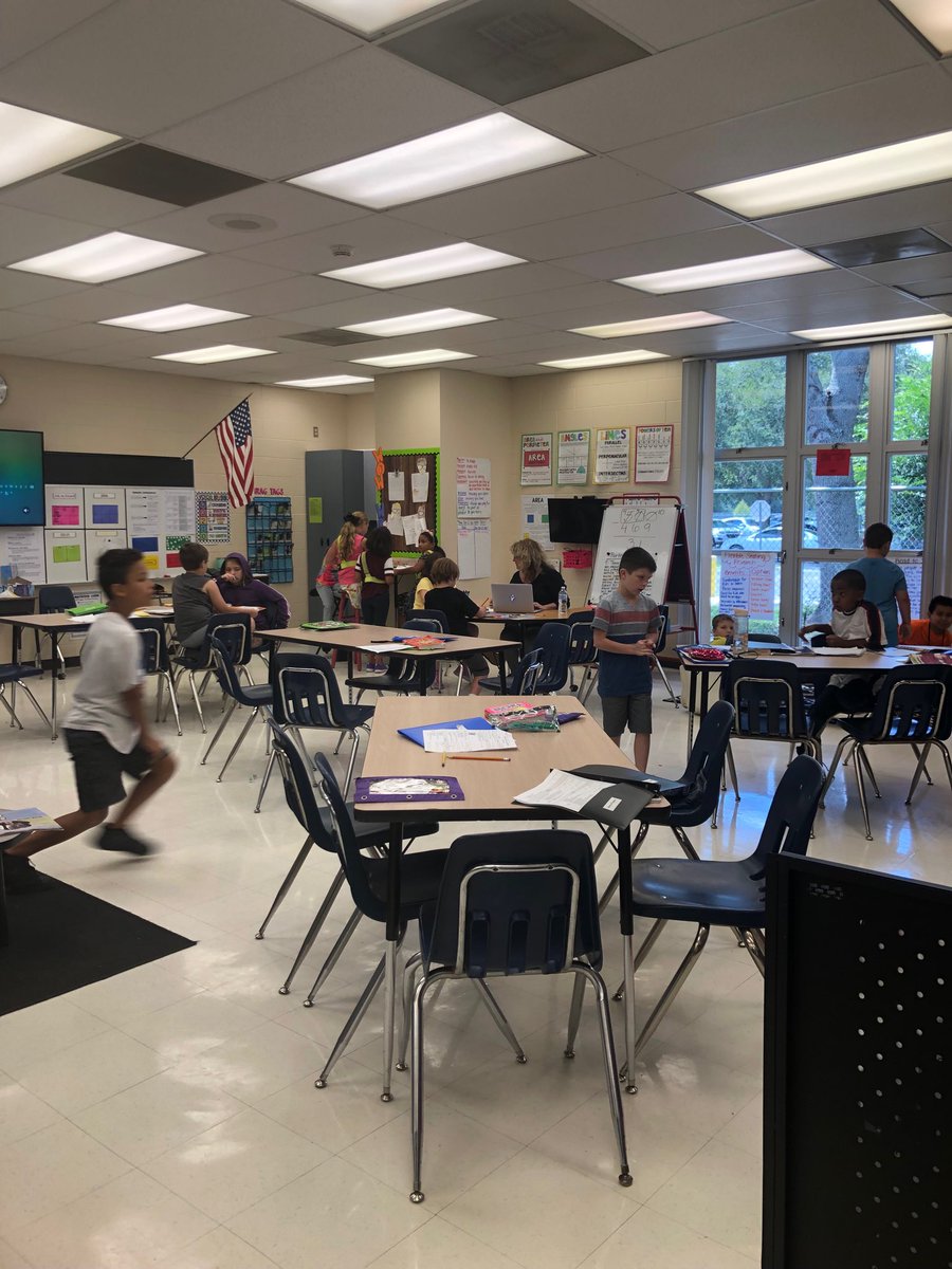 You know you have collective responsibility when your lovely school secretary pops in to cover a class!! Way to go Ms. Cyndi ⁦<a href="/CWTESPrincipal/">Julie Marks</a>⁩