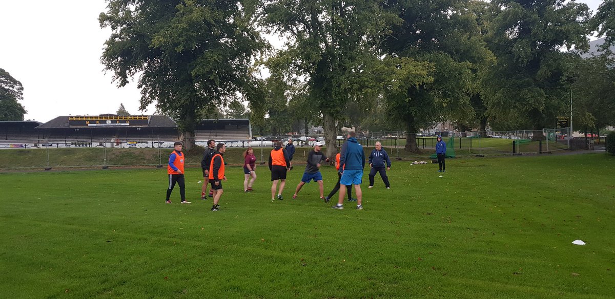 MelroseYDO's tweet image. First practical session on the Level 2 at Melrose. #developingcoaches