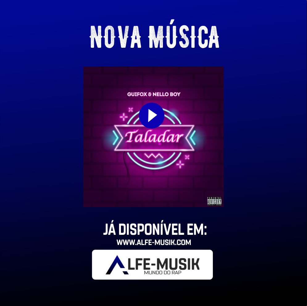 AlfeMusik's tweet photo. ____MEKIEE INTERNAUTAS DA ALFE-MUSIK____
MÚSICA NOVA | (RAP) | NEW SONG
@GuifoxYWF & @NelloBoyYF integrante do grupo de rap da new school @Young_Family_, rappers e compositors 🤝 apresentam na ALFE-MUSIK | MUNDO DO RAP a nova track #TALADAR
.
LINK: https://t.co/Ey5K8mbvup https://t.co/49QZHHvsXy