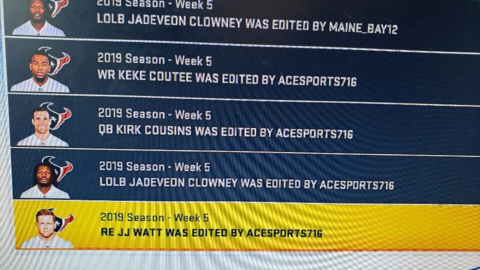 SGNPremierLG's tweet photo. Please make sure you keep @AceSportsGamer out of your madden leagues. He rage released and messed up two teams in our league, then lied about one of our commish members booting him. Please keep him out of your leagues. @leaguecrawler @MaddenAccord https://t.co/marDcbT689