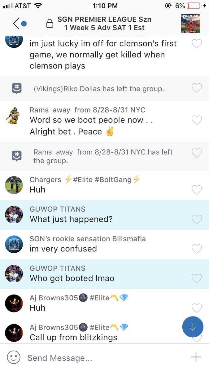 SGNPremierLG's tweet photo. Please make sure you keep @AceSportsGamer out of your madden leagues. He rage released and messed up two teams in our league, then lied about one of our commish members booting him. Please keep him out of your leagues. @leaguecrawler @MaddenAccord https://t.co/marDcbT689
