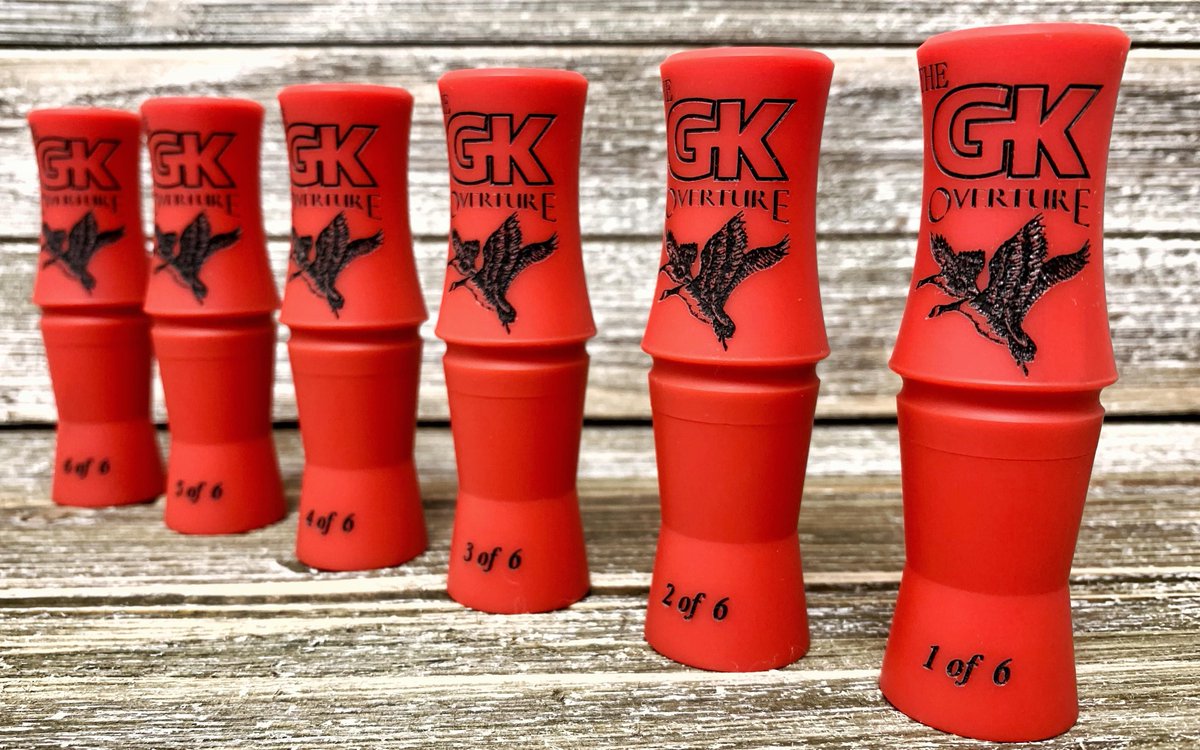GKCALLS's tweet photo. Brand New " Limted Edition Overture" - Serial Number 1- 6- Matte KC RED - One of the hardest acrylic colors there is to get! 

Price - $180.00

Email - Glenn@Gkcalls.com https://t.co/ZD88nmOUM3