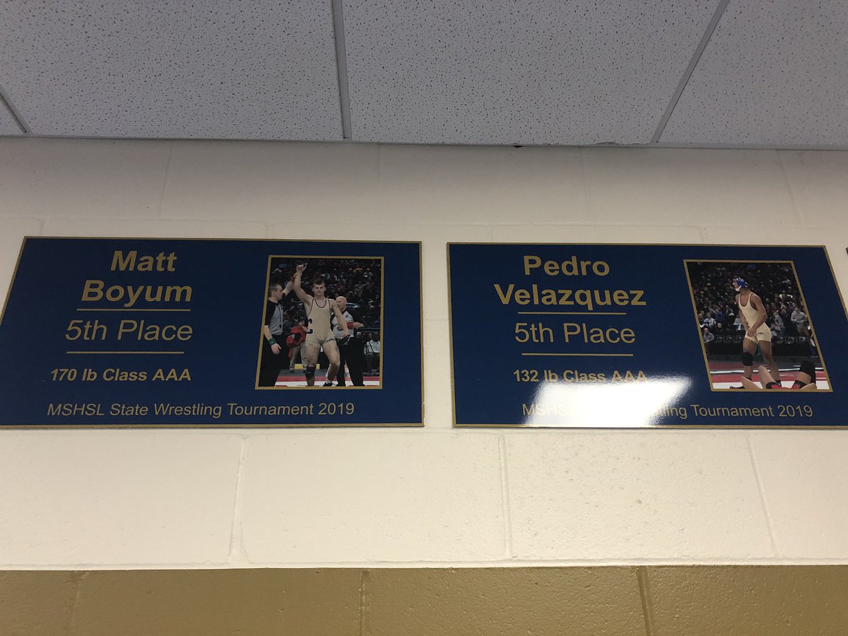 StormHawksWrest's tweet photo. Great addition to the wall!! Excited to see what Matthew has in store in his next chapter and to see what PJ has in store these next two years!!! https://t.co/MBqRnQjlsX