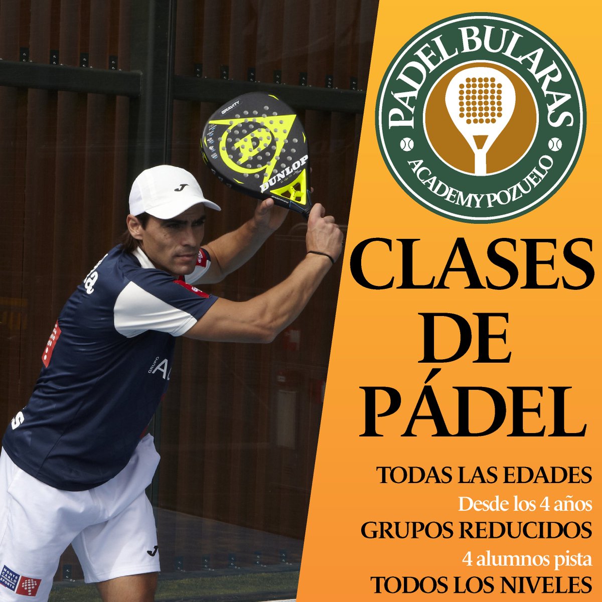 ¿Juegas al #Pádel? ó ¿quieres aprender? 
La mejor Academia de Pádel en #pozuelodealarcon, escuela con todos los niveles, desde iniciación a jugadores #worldpadeltour. 

#padel #pozuelo #clasesdepadel #padelmenores