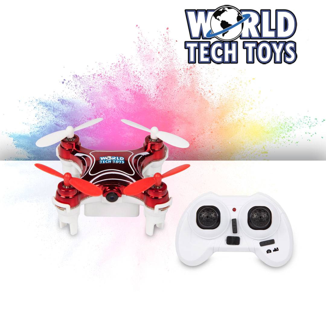 World Tech Toys brings you incredible aerial fun in an even more amazing small size with the Nemo 2.4GHz 4.5CH Camera RC Spy Drone!

Get yours day! 
ow.ly/wfGk50uT1Oz

#rcdrones #cameradrone #tiny #worldtechtoys #rctoys #quadcopter #bigfun #nemo #quadcopter #drone #drones
