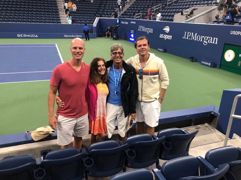HRentrepreneur's tweet photo. Fantastic time at the @usopen yesterday despite the rain. Loved hanging out with coworkers and friends watching @madisonkeys win in Armstrong stadium. #careermindsthinkalike #HR https://t.co/zVwVSswern