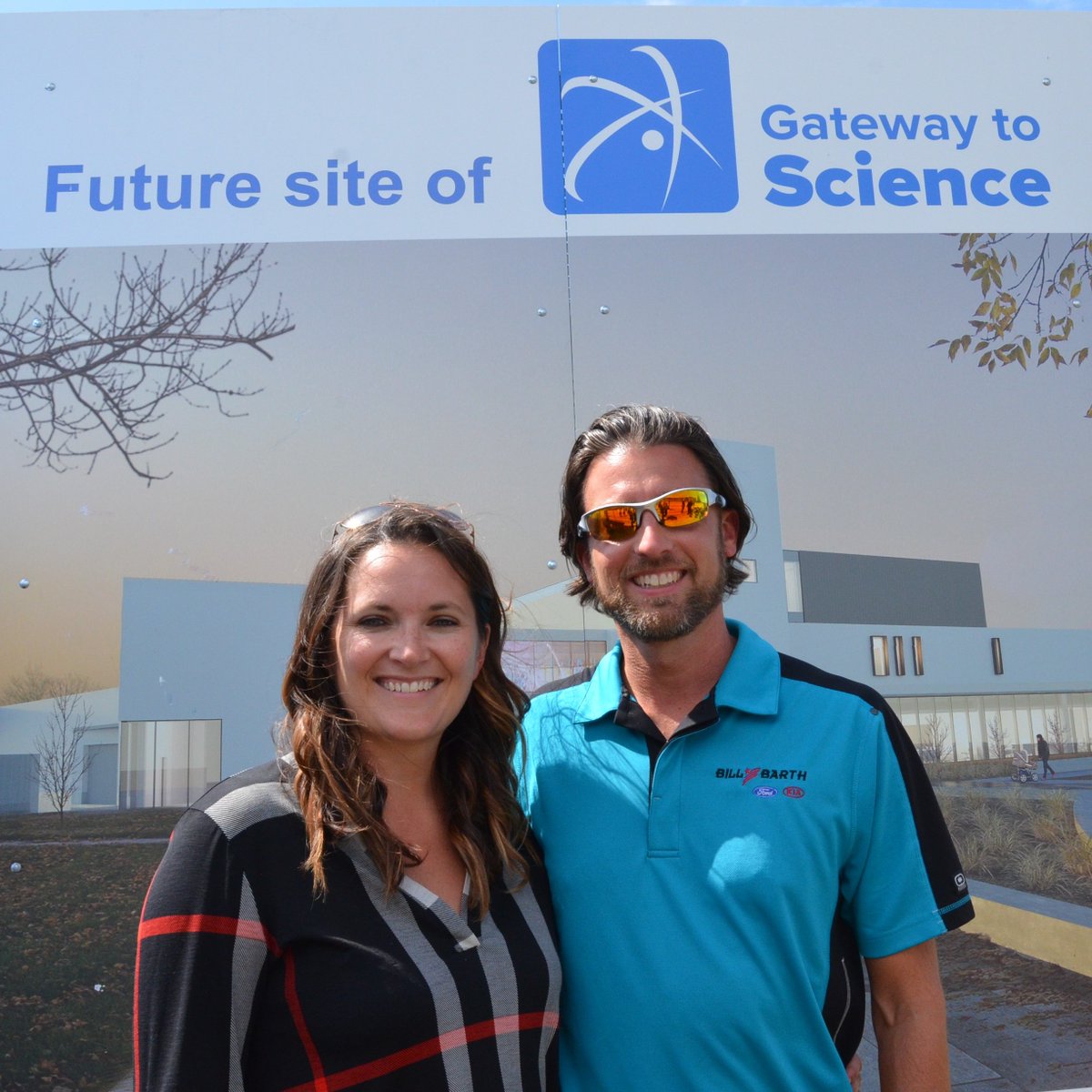 gateway2science's tweet image. Thanks to Maggie and Ryan Barth for joining us at Pledge Day last week. The Racetrack exhibit sponsored by @BillBarthFord is a visitor favorite.

Want to learn more about the future of Gateway to Science? Visit gatewaytoscience.org/building-proje….

#GatewaytoScience #PledgeWeek #tbt