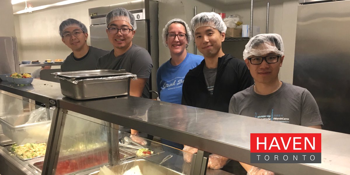 HavenTorontoCA's tweet image. Today was a good day, a #MMCGoodDay to be exact, as the  @MercerCanada team worked hard in our kitchen and served a delicious lunch to our clients. Thank you for your support! #MMCimpact #MercerCares