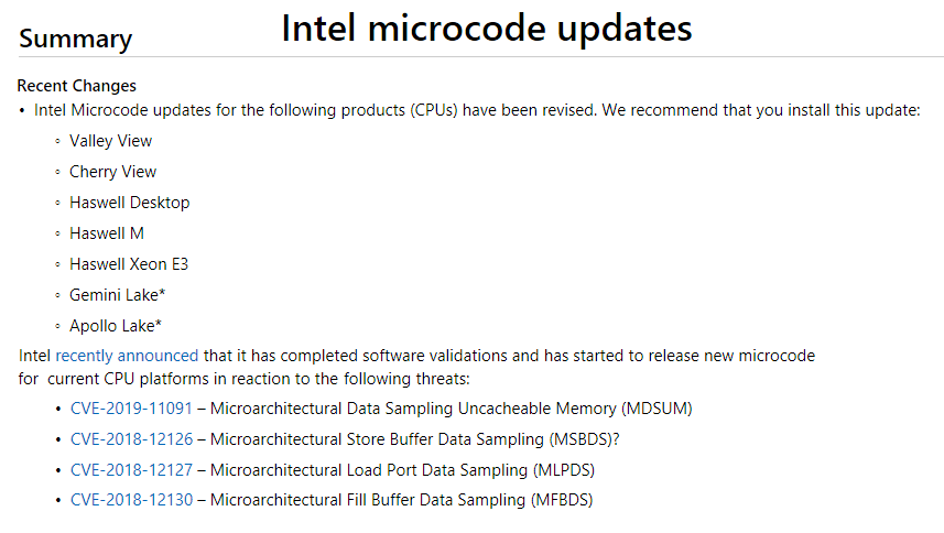 Update Intel Microcode Linux 🔮WZor👁️ on Twitter:
